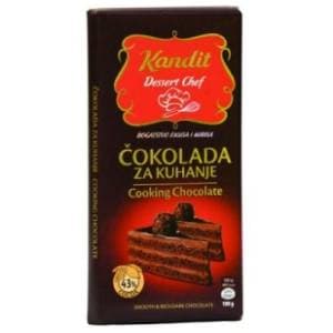 Čokolada KANDIT Dessert chef 100g slide slika