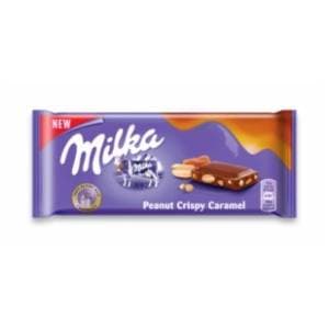 Čokolada MILKA peanut caramel 90g slide slika
