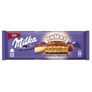 Čokolada MILKA strawberry cheesecake 300g slide slika