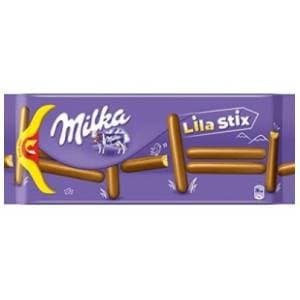 Čokoladica MILKA keks ChocoLilaStix 112g slide slika