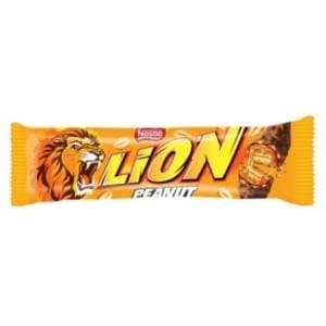Čokoladica NESTLE Lion kikiriki 40g slide slika