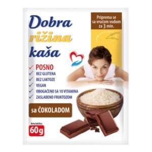 DOBRA rižina kaša čokolada 60g slide slika