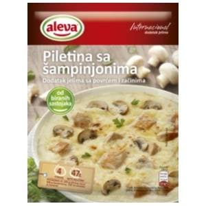 ALEVA za piletinu s gljivama 47g slide slika