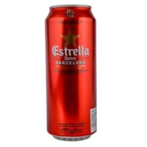 Estrella DAMM limenka 0,5l slide slika