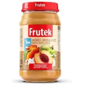 FRUTEK kašica breskva riža 190g slide slika