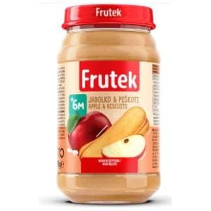 FRUTEK kašica jabuka keks 190g slide slika