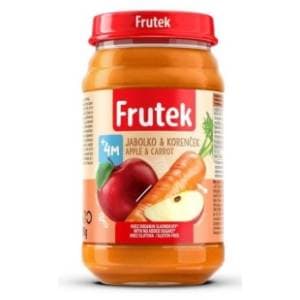 FRUTEK kašica mrkva jabuka 190g slide slika