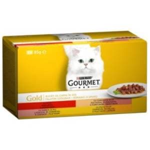 GOURMET Gold piletina 4x85g slide slika