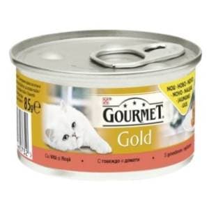 GOURMET Gold Savoury Cake govedina i rajčica 85g slide slika
