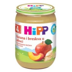 HIPP kašica banana breskva 190g slide slika