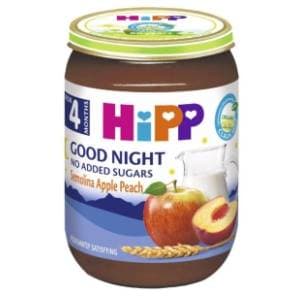 HIPP kašica za laku noć gris jabuka breskva 190g slide slika