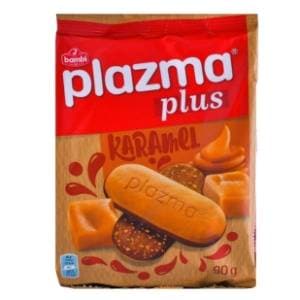 Keks Bambi PLAZMA plus karamela 90g slide slika