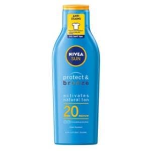 Losion za sunčanje NIVEA sun protect & bronze SPF20 200ml slide slika