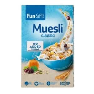 Musli FUN&FIT classic 250g slide slika