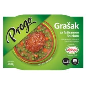 PREGO grašak s faširanom šniclom 400g slide slika