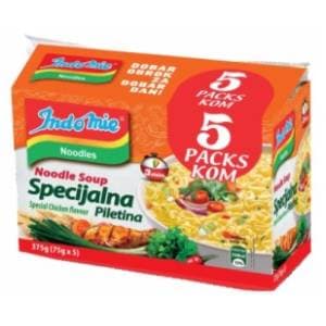 Nudle INDOMIE piletina 5kom slide slika