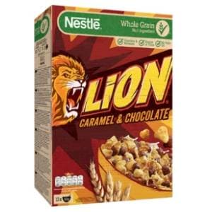 Pahuljice NESTLE Lion karamela i čokolada 400g slide slika