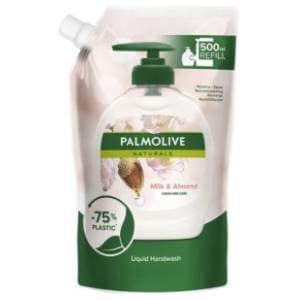 PALMOLIVE almond doypack 500ml slide slika