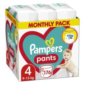 PAMPERS Pants pelene mjesečno pakiranje 4 176kom slide slika