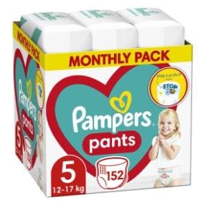 PAMPERS Pants pelene mjesečno pakiranje 5 152kom slide slika