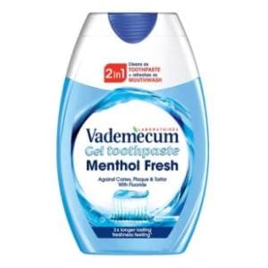 Pasta VADEMECUM 2u1 Menthol fresh 75ml slide slika