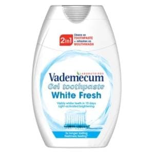 Pasta VADEMECUM 2u1 White fresh 75ml slide slika