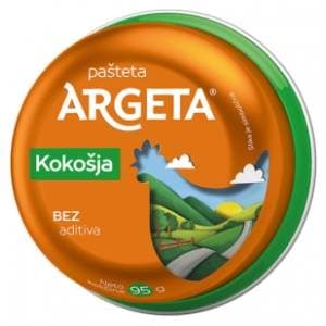 Pašteta ARGETA pileća 95g slide slika