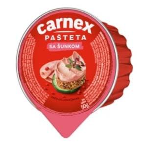 Pašteta CARNEX sa šunkom 50g slide slika