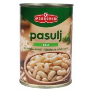 Grah PODRAVKA bijeli 400g slide slika