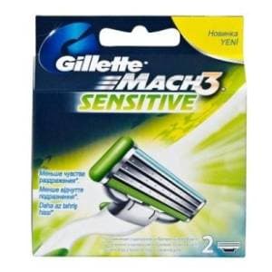 Patrone GILLETTE Mach3 sensitive 2kom slide slika