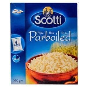 Riža SCOTTI Parboiled 4x125g slide slika