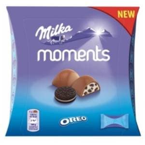 Praline MILKA Moments Oreo 92g slide slika