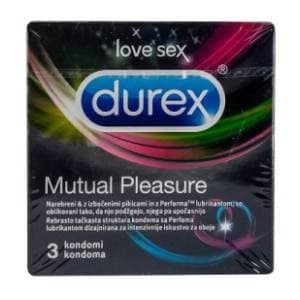 Kondom DUREX Mutual pleasure 3kom slide slika