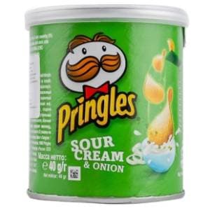 PRINGLES kiselo vrhnje & luk 40g slide slika