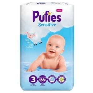 PUFIES pelene sensitive 3 66kom slide slika