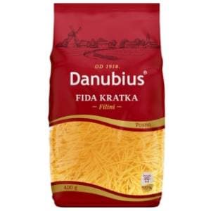 Rezanci DANUBIUS fida kratka 400g slide slika