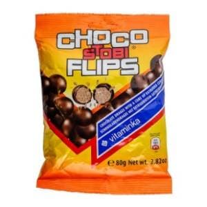 STOBI čoko flips 80g slide slika