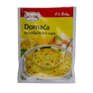 Juha ALEVA domaća kokošja bistra 45g slide slika