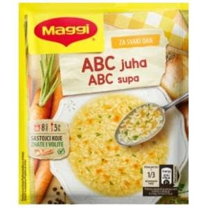 Juha MAGGI alfabet 44g slide slika
