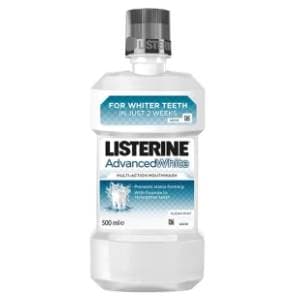Tekućina za ispiranje usta LISTERINE advanced White 500ml slide slika