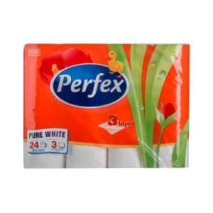 Toaletni papir PERFEX 3 sloja 24 kom slide slika