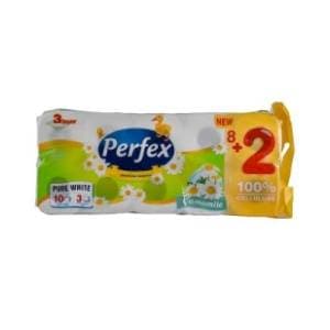 Toaletni papir PERFEX 3 sloja 8+2 kom slide slika