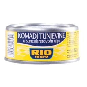 Tuna RIO MARE u suncokretovom ulju 160g slide slika