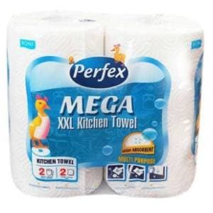 Rola papira za kuhinju PERFEX Mega 2sloja 2kom slide slika