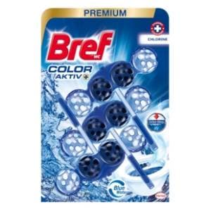 WC osvježivač BREF Color aktiv Chlorine 3x50g slide slika
