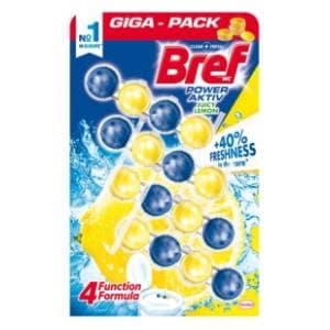 WC osvježivač BREF kuglice Lemon 4x50g slide slika