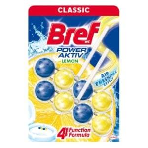 WC osvježivač BREF Power aktiv lemon 2x50g slide slika