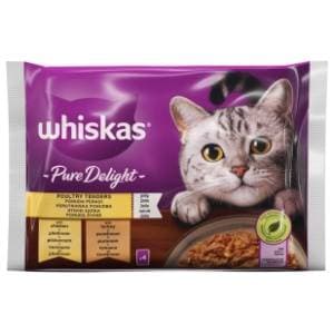 whiskas-pure-delight-hrana-za-macke-izbor-peradi-4x85g