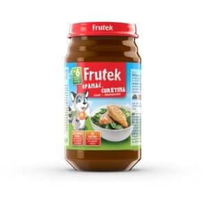 FRUTEK kašica špinat puretina 190g slide slika