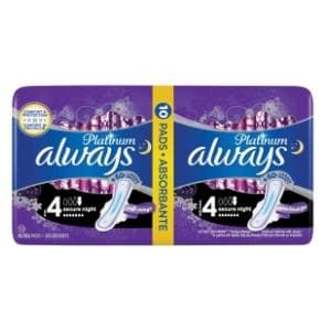 ALWAYS Platinum ulošci Secure night size 4 10kom slide slika